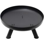 Lauko židinys ketaus, 60 cm skersmens, jaukiam laužui