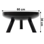 Lauko židinys ketaus, 60 cm skersmens, jaukiam laužui
