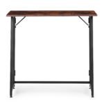 Lofto stiliaus sulankstomas stalas 80x45 cm – Paveikslėlis 4