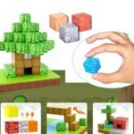 Magnetinės kaladėlės gamtos motyvais, 108 detalės