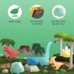 Magnetinis 3D dinozaurų konstruktorius su diorama – Paveikslėlis 2