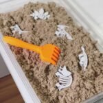 Magnetinis 3D dinozaurų konstruktorius su diorama – Paveikslėlis 7