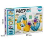 Magnetinis bėgių kelio konstruktorius su magnetine trauka, 38 detalės