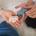 Magnetinis konstravimo rinkinys miško gyvūnų diorama – Paveikslėlis 2