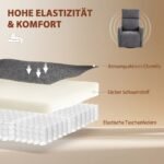 Masažinis fotelis su šildymu ir vibracija, pasukamas, atlošiamas – Paveikslėlis 7