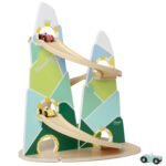Medinė lenktynių trasa su kalneliais