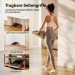 Medinė pėdų tempimo lenta su 4 reguliuojamais kampais, neslystančiu paviršiumi – Paveikslėlis 6