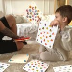 Medinis edukacinis atminties žaidimas boružėlė