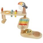 Medinis lavinamasis muzikinis staliukas su instrumentais – Paveikslėlis 5
