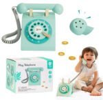 Medinis retro telefonas vaidmenų žaidimams