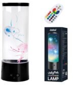 Mini akvariumas su medūzomis ir spalvas keičiančiu LED apšvietimu