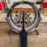 Muzikinis būgnų rinkinys vaikams su lėkšte ir lazdelėmis – Paveikslėlis 4