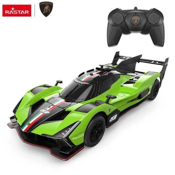 Nuotoliniu būdu valdomas 1:24 mastelio Lamborghini automobilis