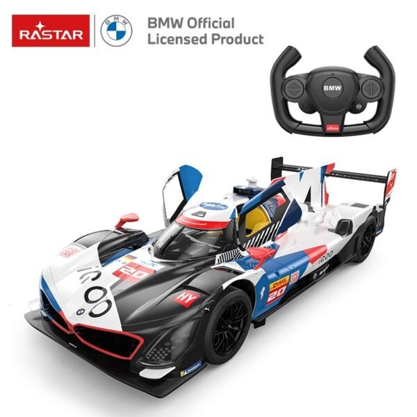 Nuotoliniu būdu valdomas BMW M Hybrid V8 automobilis 1:14 masteliu
