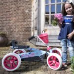 Pedalinis kartingas tyliais ratais 2–5 metų vaikams