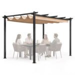 Pergola terasai ir sodui
