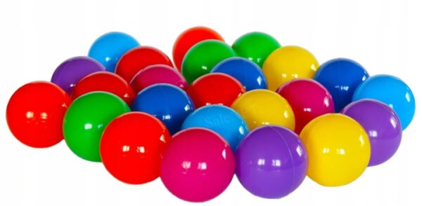 Plastikiniai kamuoliukai sausiems baseinams ir palapinėms 100 vnt.