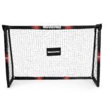 Plieniniai futbolo vartai su tinklu 180x120 cm – Paveikslėlis 4