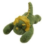 Pliušinis svorinis dinozauras raminantis, sensorinis, 65 cm, 1.5 kg – Paveikslėlis 6