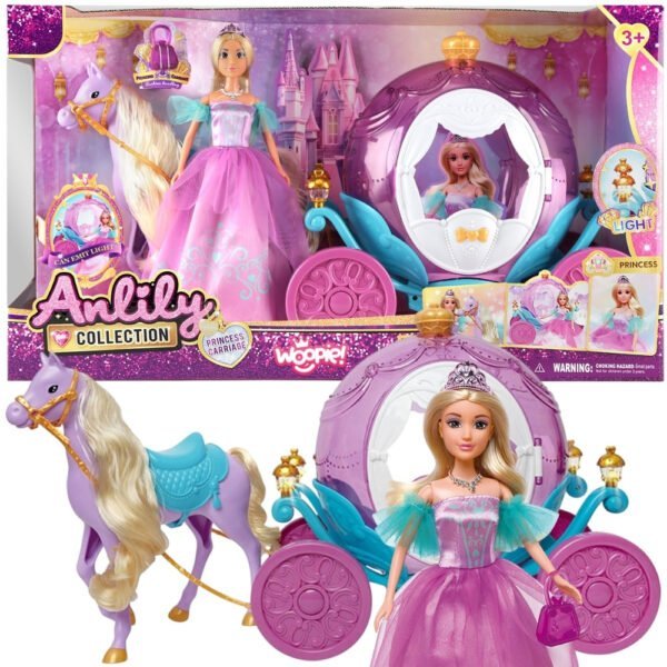Princesės rinkinys: lėlė