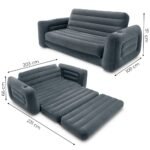 Pripučiama transformuojama sofa-lova du viename