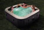 Pripučiamas SPA baseinas 4 asmenims su hidromasažu, 175 cm skersmens