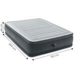 Pripučiamas dvivietis čiužinys su integruota elektrine pompa 203x152 cm – Paveikslėlis 6