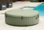 Pripučiamas hidromasažinis SPA baseinas 4 asmenims 196x71 cm