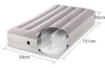 Pripučiamas vienvietis čiužinys 191x99x30 cm su USB pompa