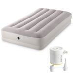 Pripučiamas vienvietis čiužinys 191x99x30 cm su USB pompa