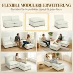 Pufas šiuolaikinis modulinis 75x75 cm – Paveikslėlis 4