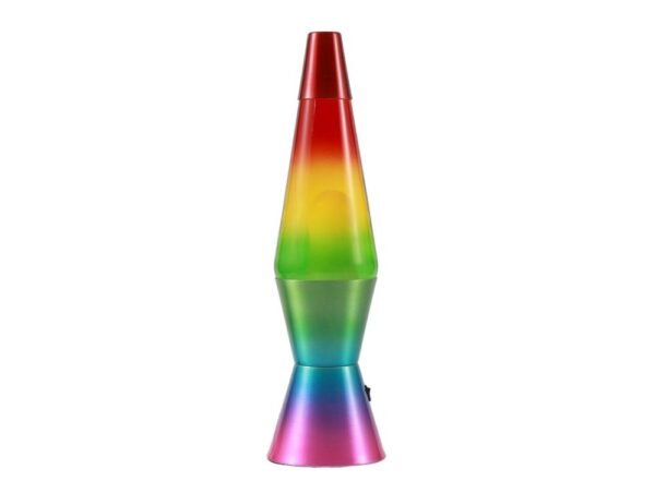 Raminanti LED lavos lempa erdvėlaivio formos