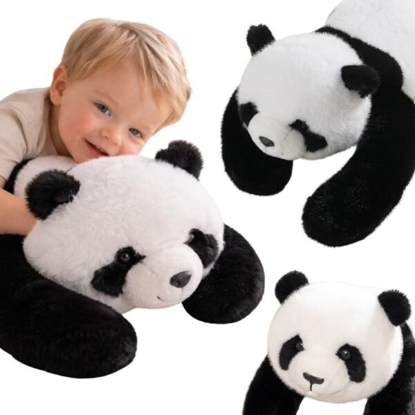 Sensorinis sunkumo pliušinis žaislas panda 65 cm 1