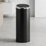 Šiukšliadėžė su automatiniu jutikliniu dangčiu, 50 l, nerūdijančio plieno – Paveikslėlis 9