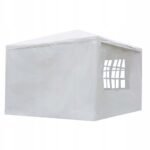 Sodo paviljonas su keturiomis nuimamomis sienomis, 3x3 m