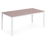 Sodo stalas 6 vietų polimedžio stalviršiu 156x78 cm – Paveikslėlis 5