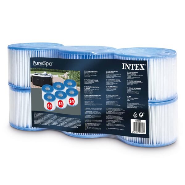 Spa baseino S1 tipo filtrų rinkinys (6 vnt.)
