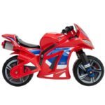 Paspiriamas motociklas vaikams su plačiais ratais