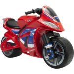 Stumiamas motociklas vaikams su plačiais ratais