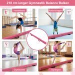 Sulankstoma gimnastikos sija 2,1 m (Raudona) – Paveikslėlis 5