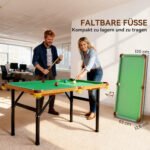 Sulankstomas mini biliardo stalas su priedais – Paveikslėlis 4