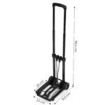 Sulankstomas rankinis transportavimo vežimėlis (30 kg) – Paveikslėlis 10