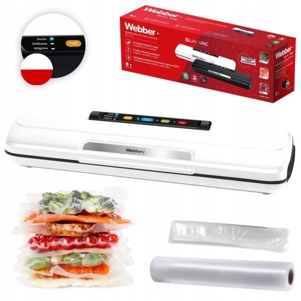 Vakuuminis maisto sandariklis 110W baltas