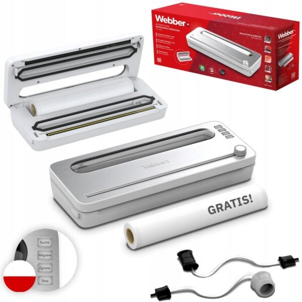 Vakuuminis maisto sandariklis baltas 120 W