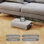 Vibracinė treniruočių platforma raumenims stiprinti ir svoriui mažinti (Pilka)