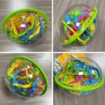 3D labirintas rutulyje su 360° pasukimu – Paveikslėlis 2