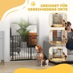 Apsauginiai varteliai gyvūnams, tvirtinami be gręžimo, reguliuojamo pločio 75-95 cm – Paveikslėlis 7