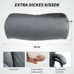 Biuro kėdė sunkesniems žmonėms, iki 150 kg, su PU oda ir spyruoklėmis – Paveikslėlis 5
