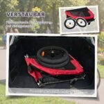 Dviračio priekaba-vežimėlis šunims, sulankstomas, iki 20 kg – Paveikslėlis 6