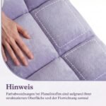 Ergonomiškas grindų krėslas su reguliuojamu atlošu ir didelio tankio užpildu (Violetinė) – Paveikslėlis 5